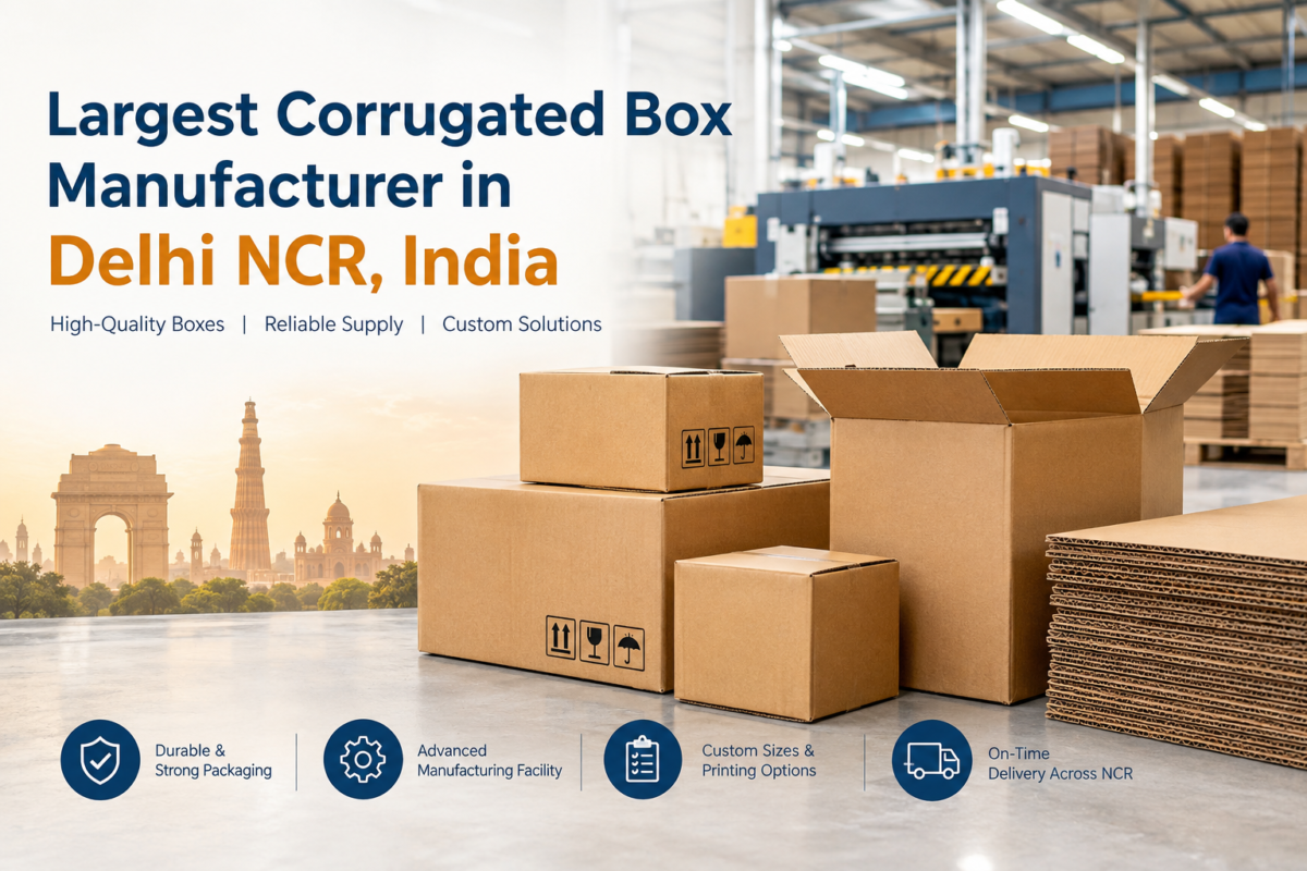 Largest Corrugated Box Manufacturer in Delhi NCR India